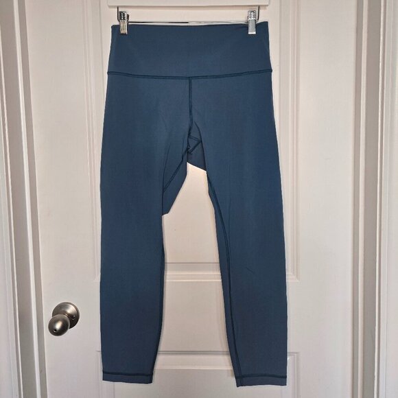 Lululemon Wunder Under Hi-Rise 7/8 Tight *25" - 10 Forage Teal - Picture 1 of 4